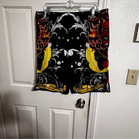 Lafroi Agile MMA Board Shorts Mens Sz L Dragon Graphics Cross Train Martial Arts - Picture 3 of 5